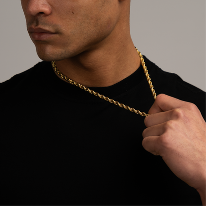 Rope Chain Gold 6MM